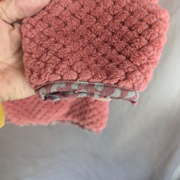 Simply Southern size large rose colored pullover fuzzy & warm - Picture 8 of 13